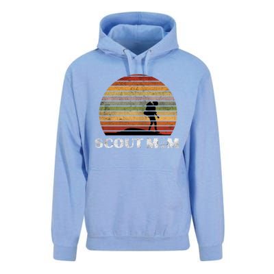 Vintage Scout Leader Scout Mom Cute Gift Unisex Surf Hoodie