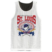 Vintage St Louis Baseball  Baseball Love Mesh Reversible Basketball Jersey Tank