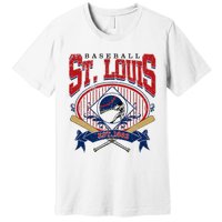 Vintage St Louis Baseball  Baseball Love Premium T-Shirt