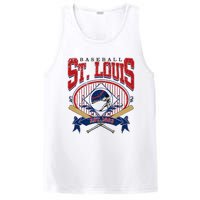 Vintage St Louis Baseball  Baseball Love PosiCharge Competitor Tank