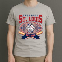 Vintage St Louis Baseball Est 1882 T-Shirt