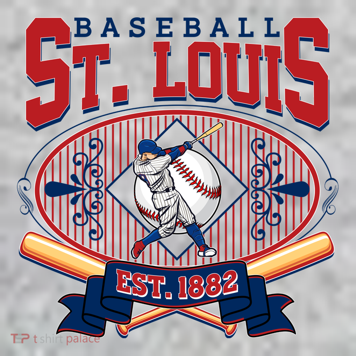 Vintage St Louis Baseball Est 1882 T-Shirt