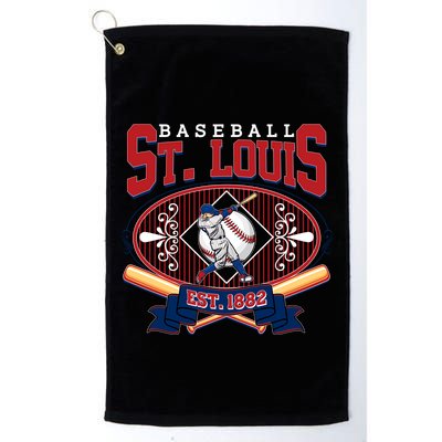 Vintage St Louis Baseball Est 1882 Golf Towel