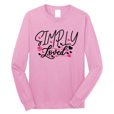 Valentine Simply Loved Long Sleeve Shirt