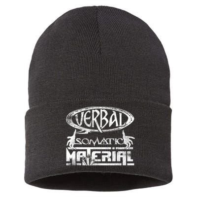 Verbal Somatic Material Shirt RPG Roleplaying Gamer Tee Sustainable Knit Beanie