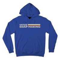 Vintage Soap Making Soapmaker Funny Retro Soap Maker Funny Gift Hoodie