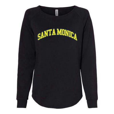 Varsity Santa Monica Gift Womens California Wash Sweatshirt