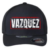 Vazquez Surname Mexican & Hispanic American Chicano Flexfit Unipanel Trucker Cap