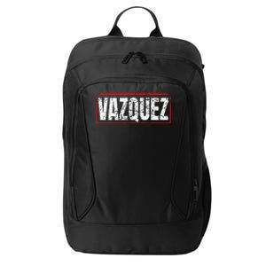 Vazquez Surname Mexican & Hispanic American Chicano City Backpack