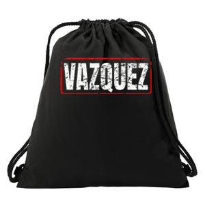 Vazquez Surname Mexican & Hispanic American Chicano Drawstring Bag