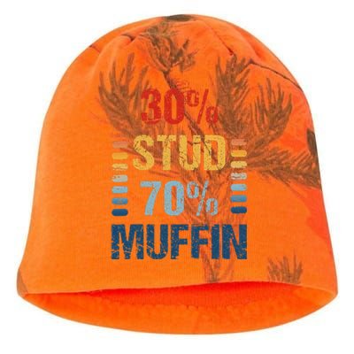 Vintage Stud Muffin Funny Design Kati - Camo Knit Beanie