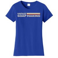 Vintage Soap Making Soapmaker Funny Retro Soap Maker Meaningful Gift Women's T-Shirt