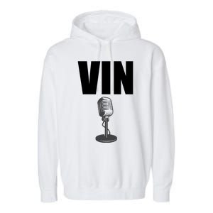 V.in Scully Microphone Garment-Dyed Fleece Hoodie