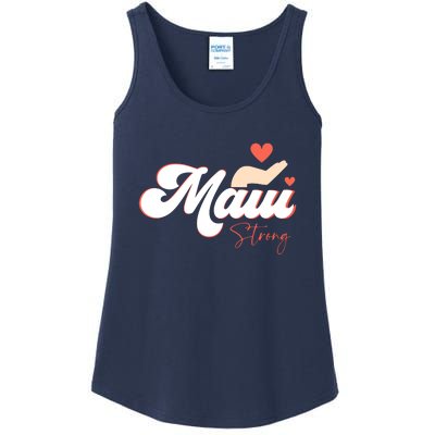 Vintage Strong Maui Hawaii Island I Love Hawaii Gift Ladies Essential Tank