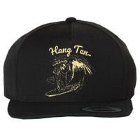 Vintage Surfing Moses Hang Ten Wool Snapback Cap