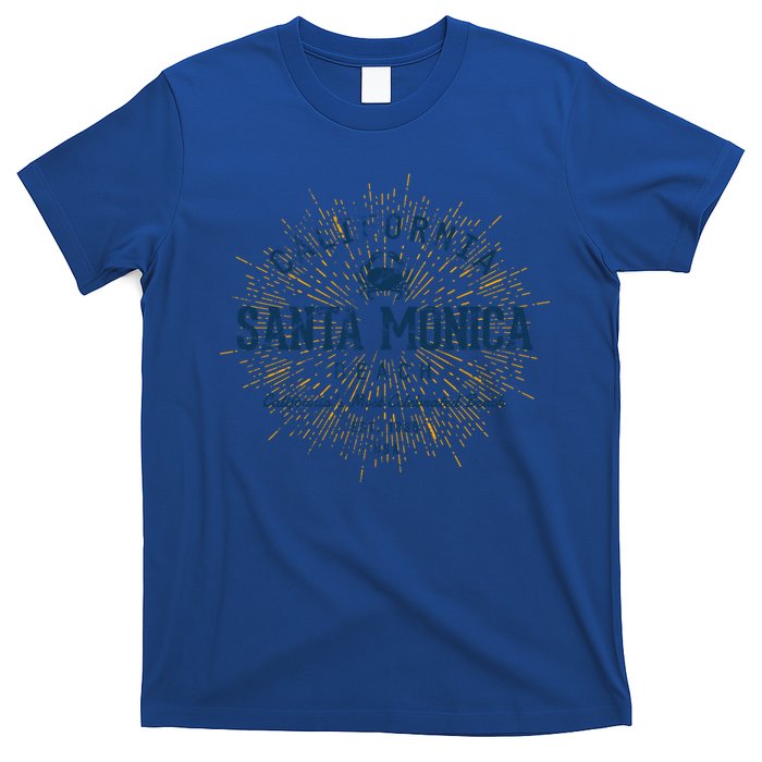 Vintage Santa Monica Beach Gift T-Shirt