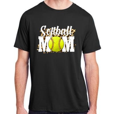 Vinatge Softball Mom Gifts Funny Softball Lovers Mothers Day Adult ChromaSoft Performance T-Shirt