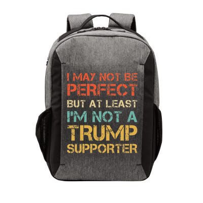 Vintage Style Not A Trump Supporter Funny Anti Trump Vote Vector Backpack