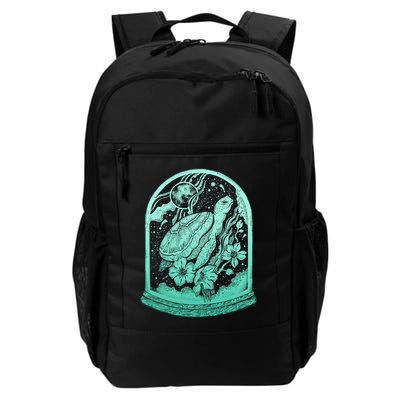VIntage Sea Ocean Turtle Galaxy Terrarium Backpack
