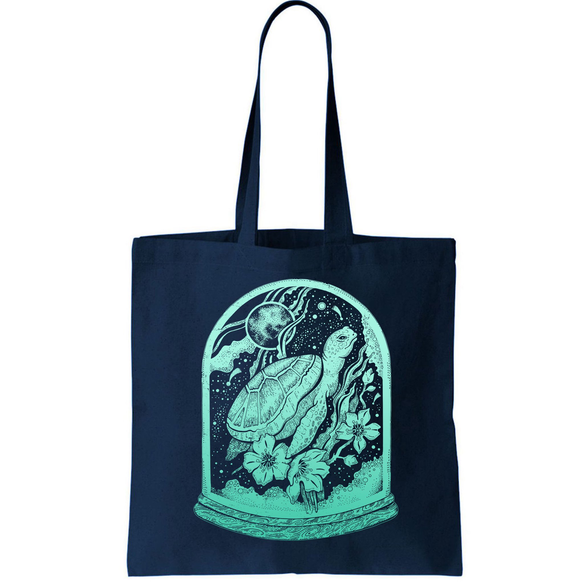 VIntage Sea Ocean Turtle Galaxy Terrarium Bag