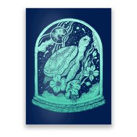 VIntage Sea Ocean Turtle Galaxy Terrarium Poster