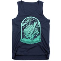 VIntage Sea Ocean Turtle Galaxy Terrarium Tank Top