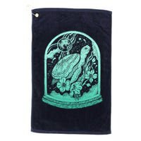 VIntage Sea Ocean Turtle Galaxy Terrarium Golf Towel