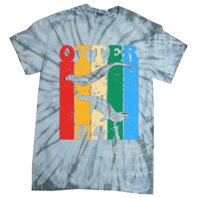 vintage surfing otter 841 team surfboards steals californian Tie-Dye T-Shirt