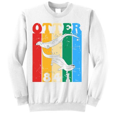 vintage surfing otter 841 team surfboards steals californian Sweatshirt
