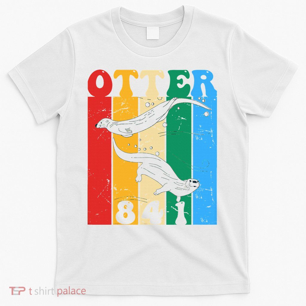 vintage surfing otter 841 team surfboards steals californian T-Shirt