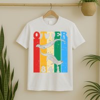 vintage surfing otter 841 team surfboards steals californian T-Shirt