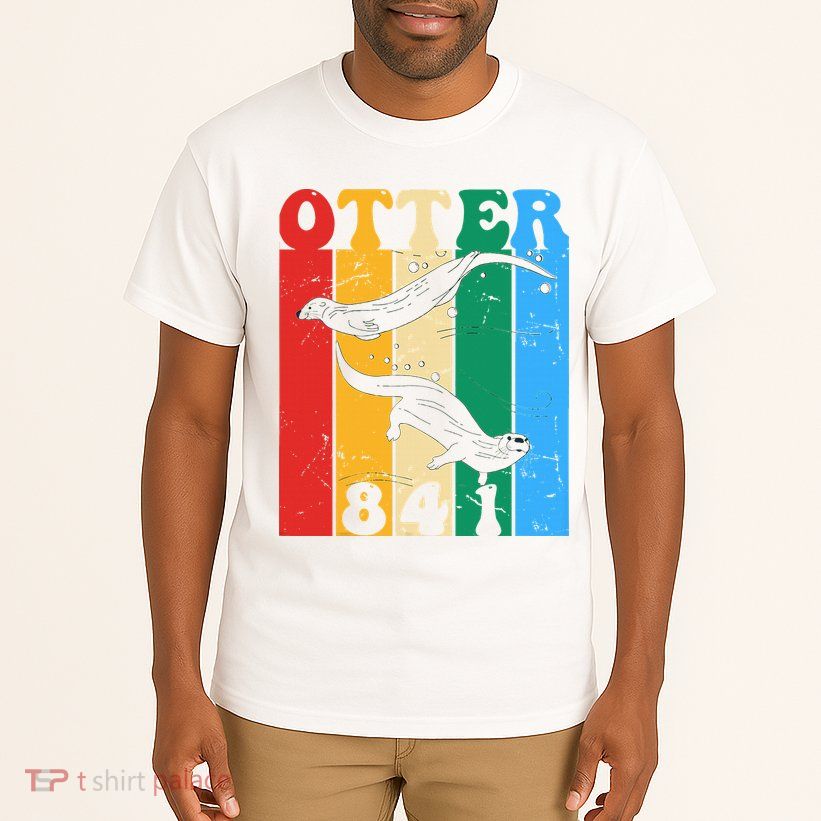vintage surfing otter 841 team surfboards steals californian Tall T-Shirt