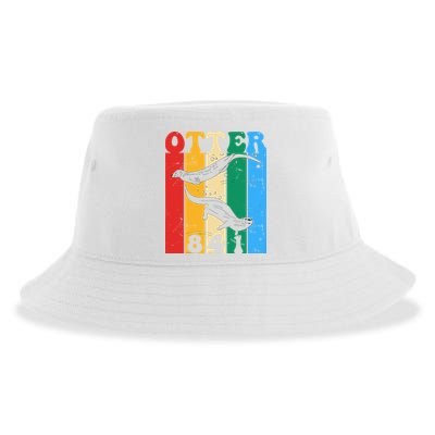vintage surfing otter 841 team surfboards steals californian Sustainable Bucket Hat