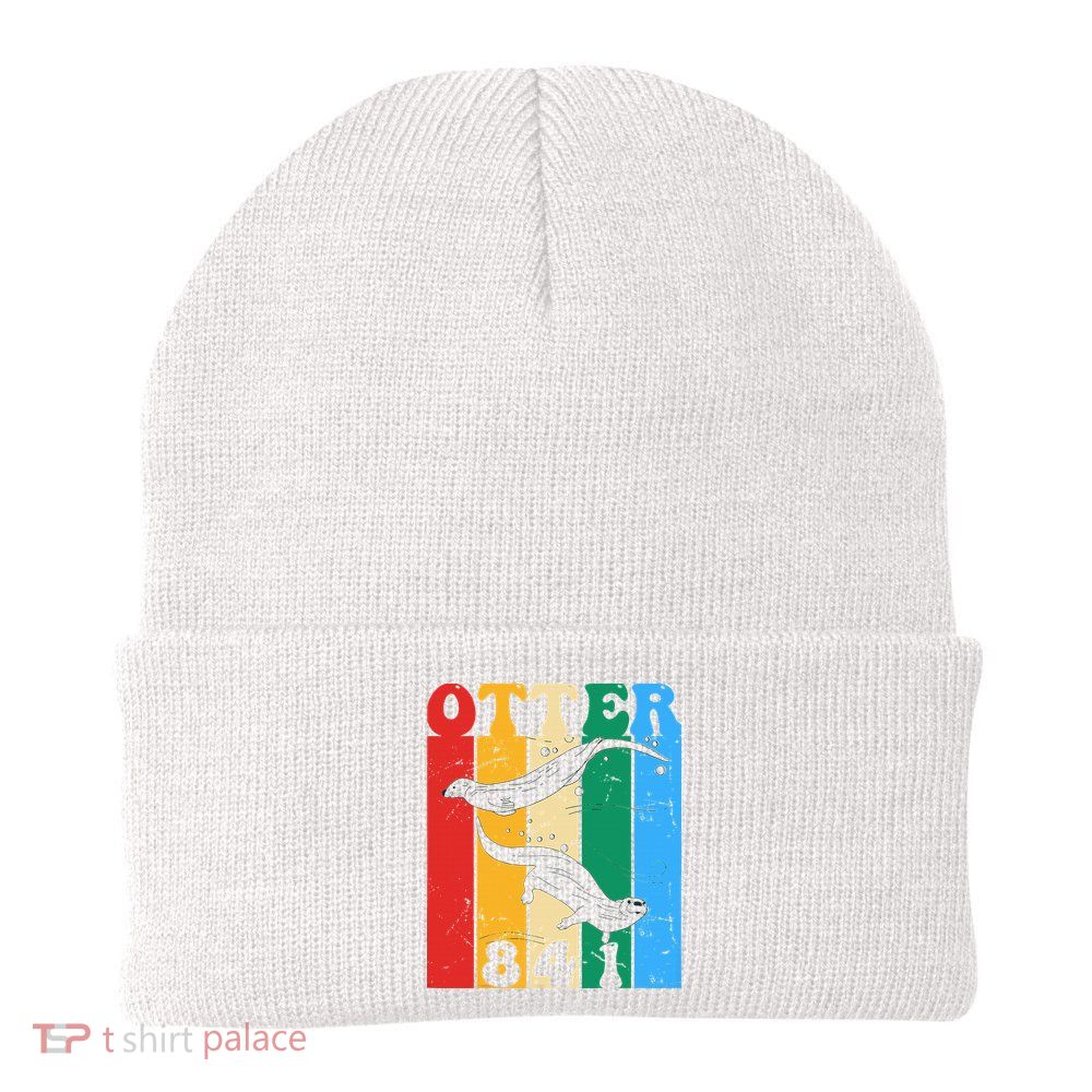 vintage surfing otter 841 team surfboards steals californian Beanie
