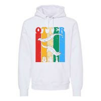 vintage surfing otter 841 team surfboards steals californian Premium Hoodie