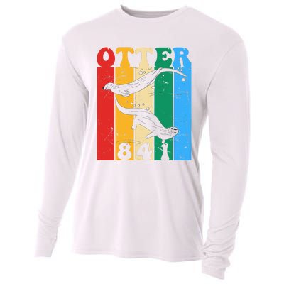 vintage surfing otter 841 team surfboards steals californian Cooling Performance Long Sleeve Crew