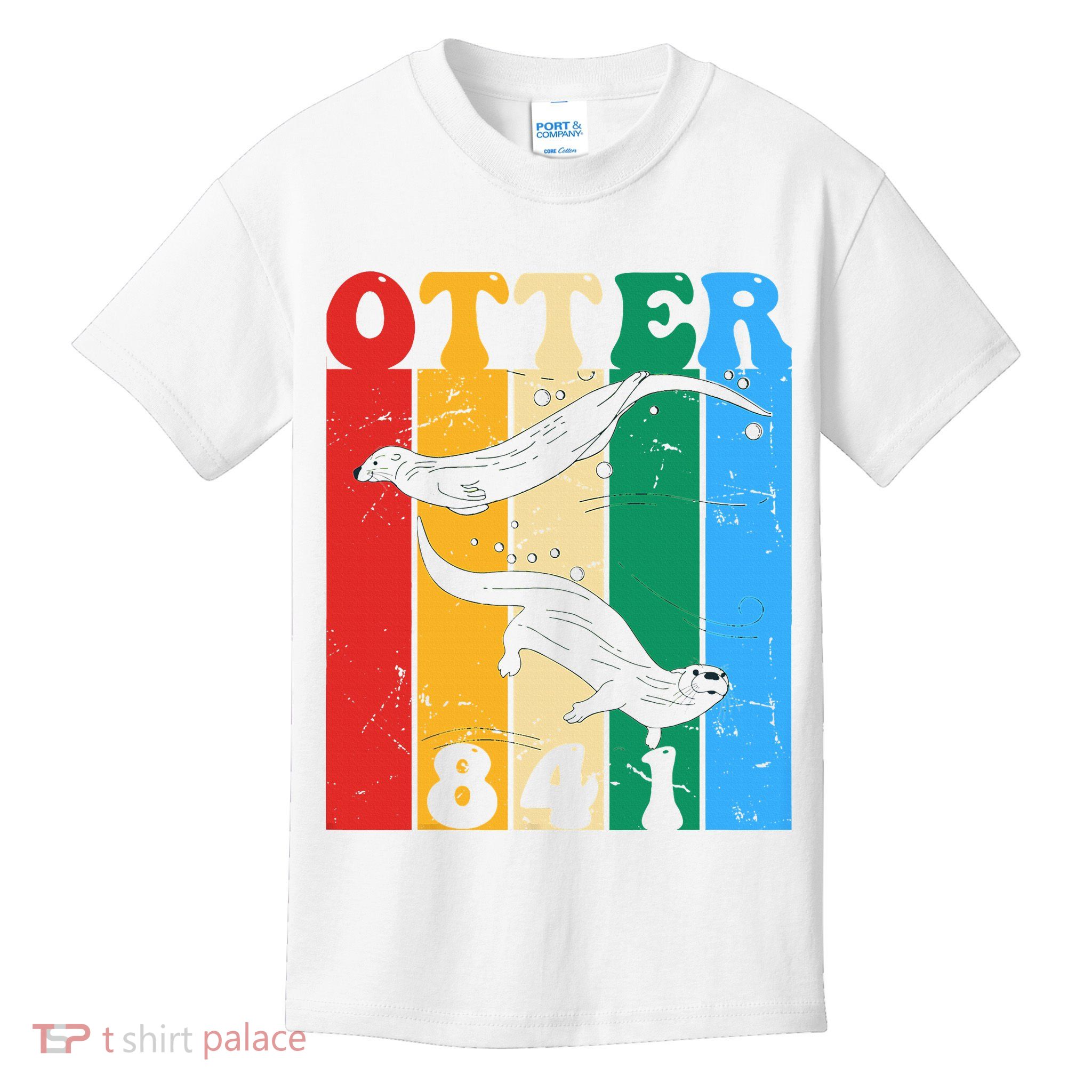 vintage surfing otter 841 team surfboards steals californian Kids T-Shirt