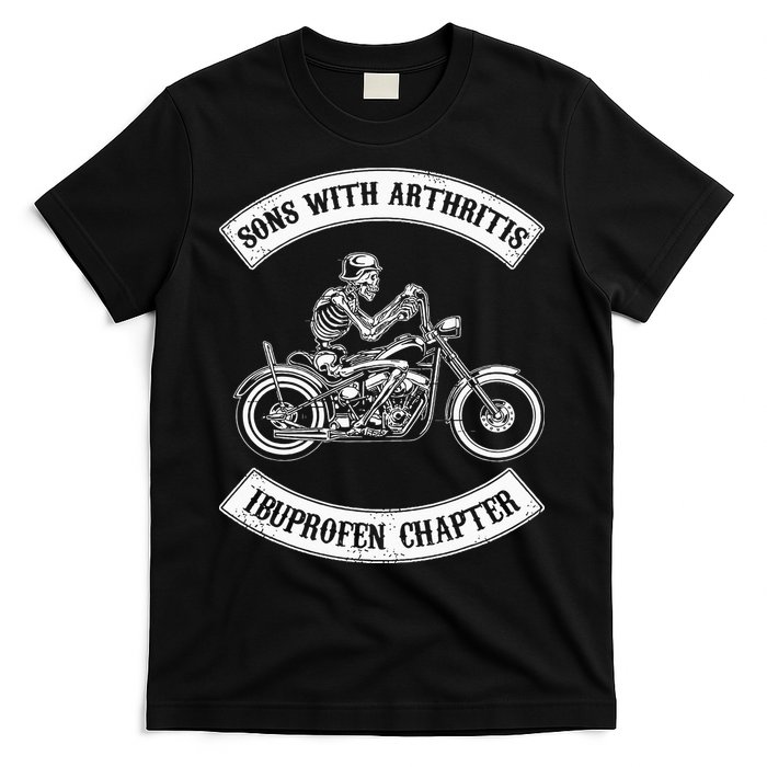 Vintage Son of Ibuprofen Funny Arthritis Chapter Biker T-Shirt
