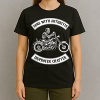 Vintage Son of Ibuprofen Funny Arthritis Chapter Biker T-Shirt