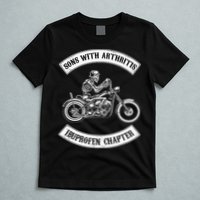 Vintage Son of Ibuprofen Funny Arthritis Chapter Biker T-Shirt