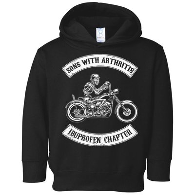 Vintage Son of Ibuprofen Funny Arthritis Chapter Biker Toddler Hoodie