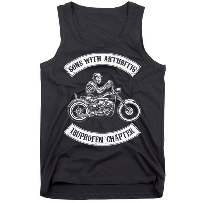 Vintage Son of Ibuprofen Funny Arthritis Chapter Biker Tank Top