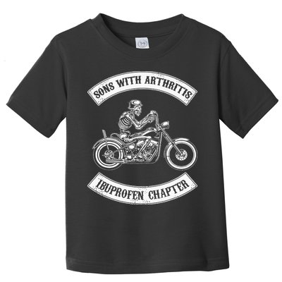 Vintage Son of Ibuprofen Funny Arthritis Chapter Biker Toddler T-Shirt