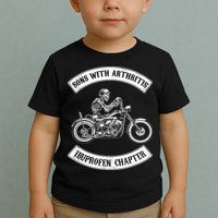 Vintage Son of Ibuprofen Funny Arthritis Chapter Biker Toddler T-Shirt