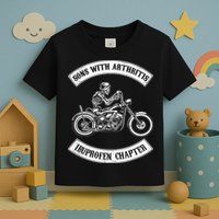 Vintage Son of Ibuprofen Funny Arthritis Chapter Biker Toddler T-Shirt