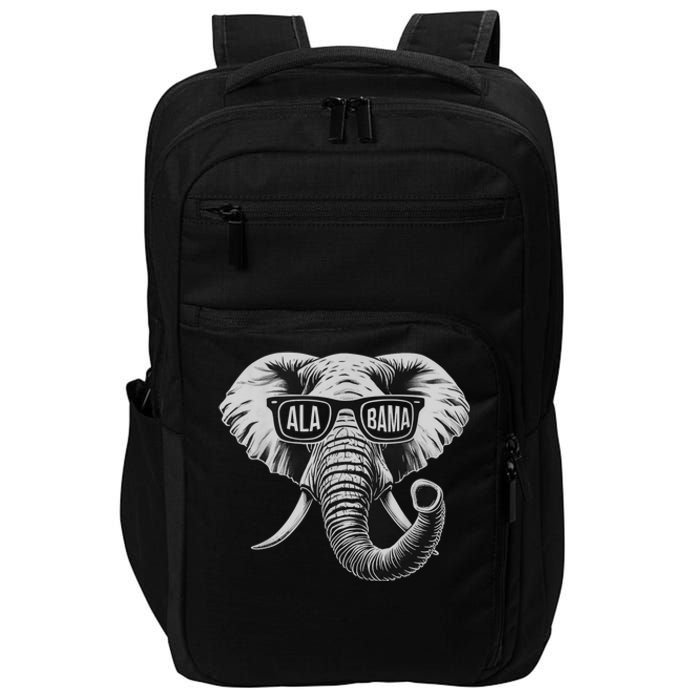 Vintage State Of Alabama Elephant Lovers Impact Tech Backpack