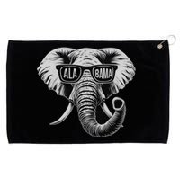 Vintage State Of Alabama Elephant Lovers Grommeted Golf Towel