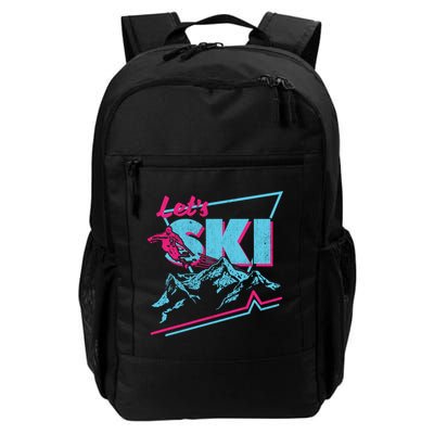 Vintage Ski Outfit 80s 90s Gift Retro Sports Crewneck Gift Backpack