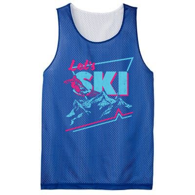 Vintage Ski Outfit 80s 90s Gift Retro Sports Crewneck Gift Mesh Reversible Basketball Jersey Tank