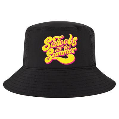 Vintage Schools Out For Summer Ladies Mensyouth Cool Comfort Performance Bucket Hat